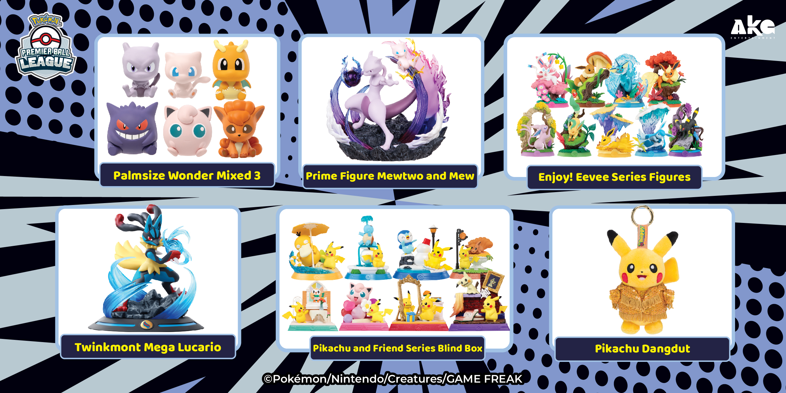 Pok&eacute;mon toys dan merchandise di 2026-27 Premier Ball League